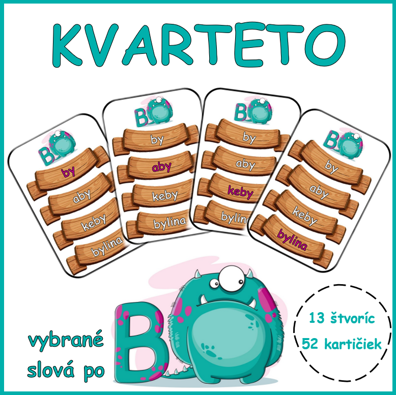 KVARTETO - Vybrané Slová Po B - Slovenský Jazyk - Gramatika ...